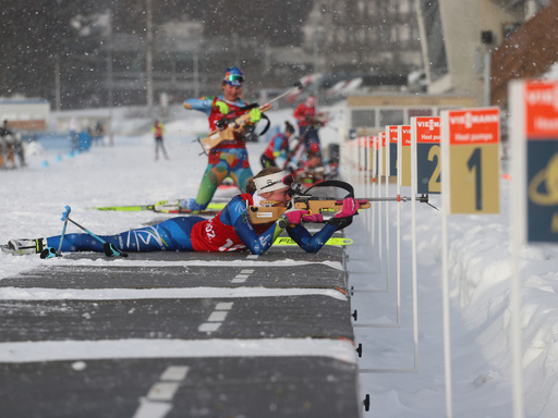 Biatleet Tereza Dolezalova